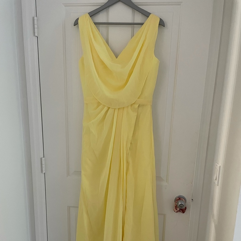 Brand New Yellow Bridesmaid Dress